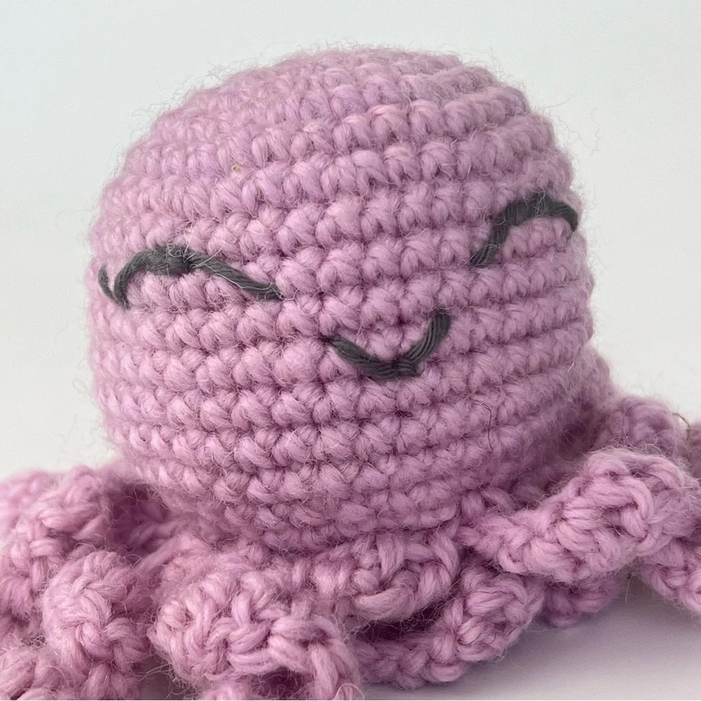 Octopus Cat Toy Organic Catnip Wool